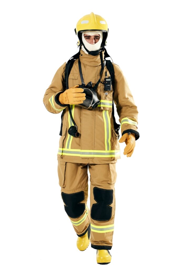OEM/ODM Fire Fighting Suit, FIRE EN469 NOMEX IIIA 4Layers OEM CE Fireman Clothing Customized Fireman Durable Cheap Costume Fire Fighting Suit
