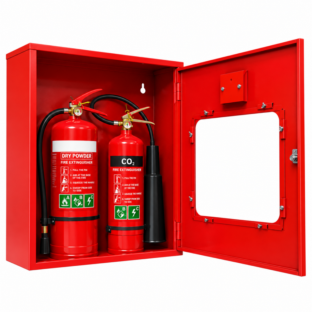 Fire safety extinguisher box,Carbon steel door-type fire extinguisher box fire equipment supplier, fire extinguisher cabinet wholesale price,OEM and ODM manufacturers of fire extinguisher boxes